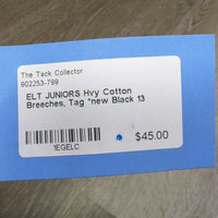 JUNIORS Hvy Cotton Breeches, Tag *new
