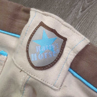Full Seat High Waisted Hvy Cotton Breeches, Tag *new
