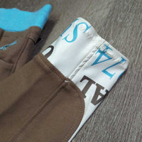 Euro Seat Hvy Cotton Breeches, Elastic Waistband, Drawstrings, Tag *new
