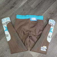 Euro Seat Hvy Cotton Breeches, Elastic Waistband, Drawstrings, Tag *new
