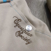 Full Seat High Waisted Hvy Cotton Breeches, Tag *new
