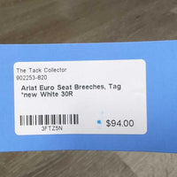 Euro Seat Breeches, Tag *new
