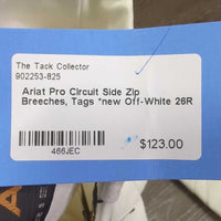 Side Zip Breeches, Tags *new
