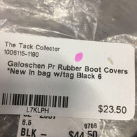 Pr Rubber Boot Covers *New in bag w/tag