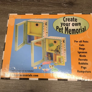 Pet Memorial Box *new, box *rubbed box edges