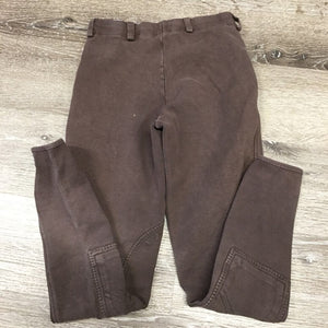 JUNIORS Hvy Cotton Breeches, Pull On *older, faded, pulled seams, pilly, undone stitching