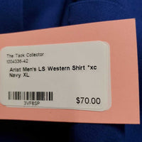 Men's LS Western Shirt *xc