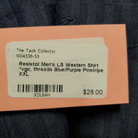 Men's LS Western Shirt *vgc, threads
