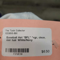 Baseball Hat *BFL" *vgc, clean, mnr hair