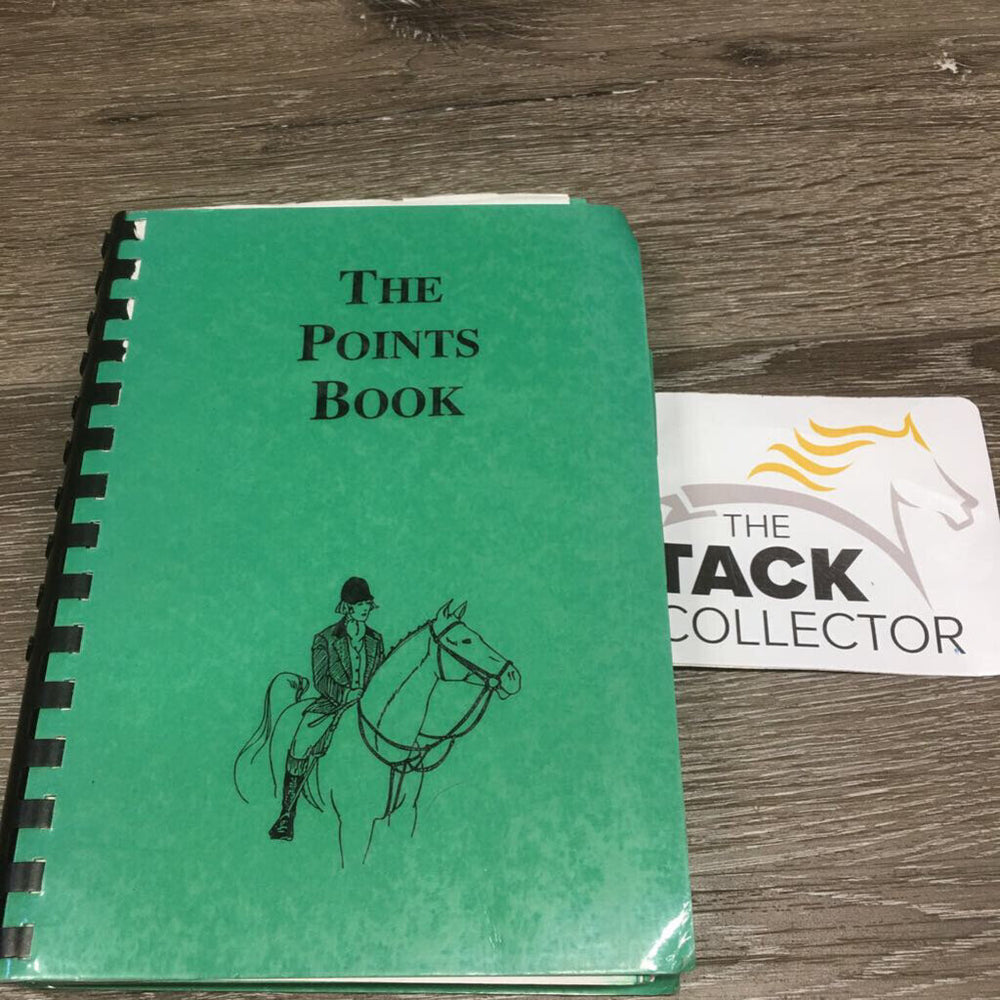 AHSA - The Points Book by JRS Enterprise *bent tabs, stains, NEW
