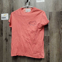 SS T Shirt *gc, sm holes, wrinkles, faded, stain
