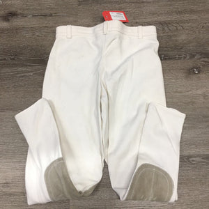 Ribbed Breeches *older, v.pilly, linty, hairy velcro, discolored seat/legs