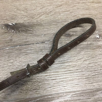Narrow Standing Martingale Attachment, buckle *x.holes, dirty, rubbed edges
