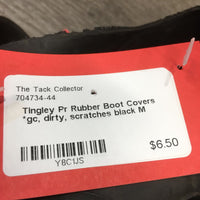 Pr Rubber Boot Covers *gc, dirty, scratches