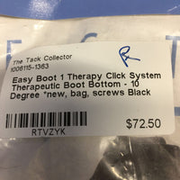 1 Therapy Click System Therapeutic Boot Bottom - 10 Degree *new, bag, screws