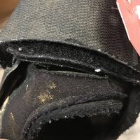 Pr Neoprene Velcro Hind Boots *v.torn, pilly, scrapes, scratches, v.hairy velcro

