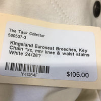 Euroseat Breeches, Key Chain *xc, mnr knee & waist stains
