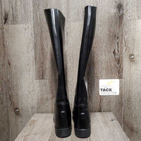 Pr Dress Boots, Pull On, pr mismatched Boot Pulls *like new & Tomara Eq Padded Boot Bag *like new
