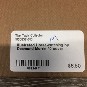 Illustrated Horsewatching by Desmond Morris *0 cover
