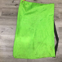 Hvy Nylon Blanket Bag, Shoulder strap, drawstring top *gc, stains, clean