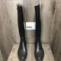 Pr Tall Rubber Boots *gc, torn/cut back seams, mnr dirt
