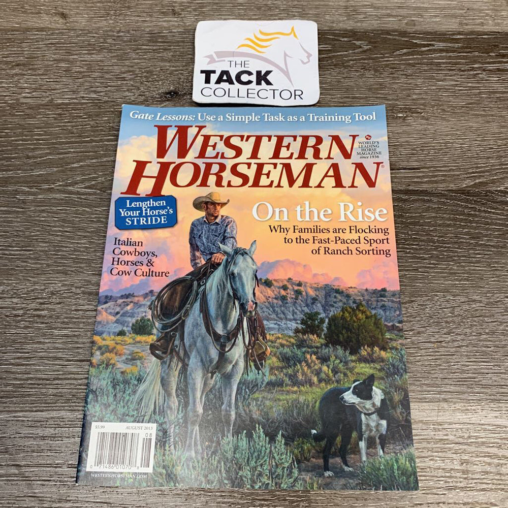 Western Horseman (magazine) *Aug 2013