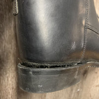Pr Field Boots, Pull on *xc, v.mnr scratches, dusty/dirty, loose Rt heel