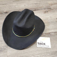 Felt Cowboy Hat, hat band *new, bent
