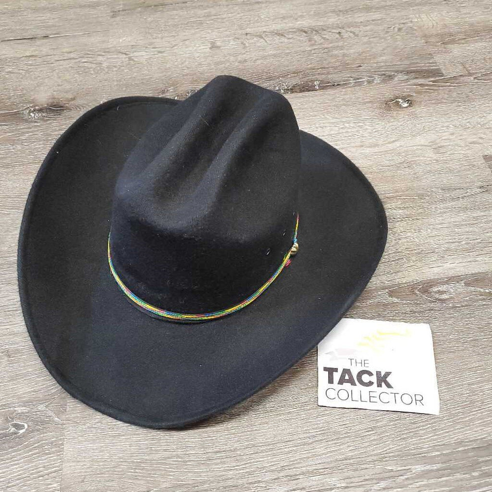 Felt Cowboy Hat, hat band *new, bent