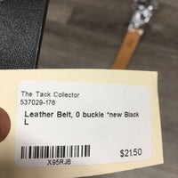 Leather Belt, 0 buckle *new

