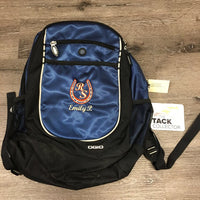 Backpack, embroidered *vgc, mnr dust/dirt