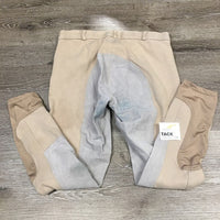 Full Seat Breeches *gc, seat stains, pilly, older, seam puckers