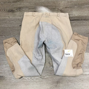 Full Seat Breeches *gc, seat stains, pilly, older, seam puckers
