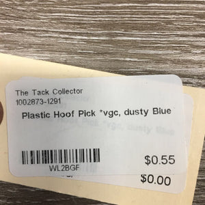Plastic Hoof Pick *vgc, dusty