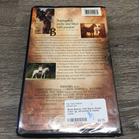 Black Beauty VHS Movie, Plastic Case *gc, scratched & rubbed cover