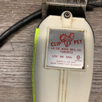 Clippers, blade *older, Turn on, blades don't cut
