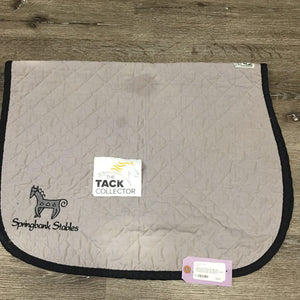 Quilt Baby Saddle Pad, Embroidery *older, gc, puckers, undone stitching, threads