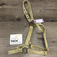 Thick Nylon Halter *clean, stains, discolored/faded, frayed/snagged edges & holes