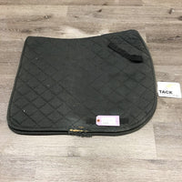 Quilt Dressage Saddle Pad *fair, faded, rubbed, torn, edges, threads, dirty, hair
