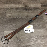 Western Running Martingale Attachment, snap *gc, dirt, stains, cuts, v.taped, scuffs
