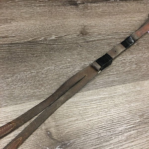 Western Running Martingale Attachment, snap *gc, dirt, stains, cuts, v.taped, scuffs