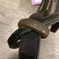 Rsd Running Martingale, Rubber Stopper *rubs/scrapes, discolored, v.stiff, clean, xholes, v.cracked stopper
