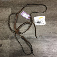 Flat Figure 8 Noseband Only *dry, xholes, missing fleece, CRACKED, v.stiff
