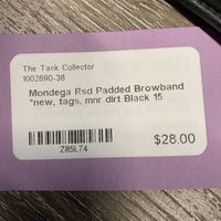 Rsd Padded Browband *new, tags, mnr dirt
