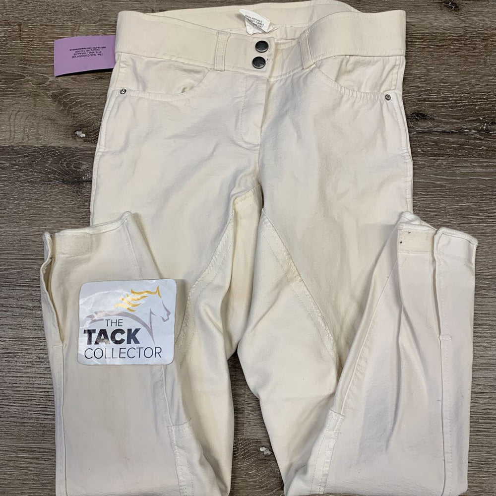 Full Seat Breeches *gc, stains, mnr threads, seam puckers, discolored