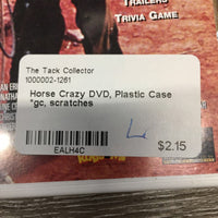Horse Crazy DVD, Plastic Case *gc, scratches
