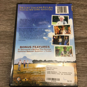 Lost Stallions - The Journey Home DVD, Plastic Case *gc, scratches