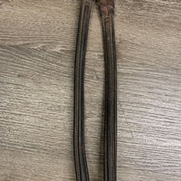 Soft Rsd Rubber Reins *rubber: v.rubbed, holey/thin & sticky, dirty, rubs