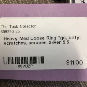Heavy Med Loose Ring *gc, dirty, scratches, scrapes