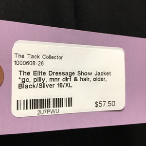 Dressage Show Jacket *gc, pilly, mnr dirt & hair, older